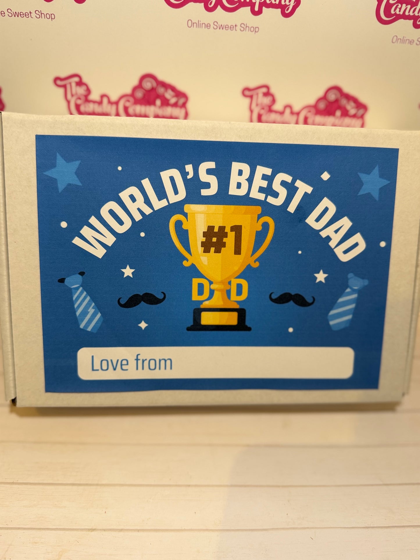 Personalised Father’s Day Pick ‘n’ Mix Sweet Box (500g)