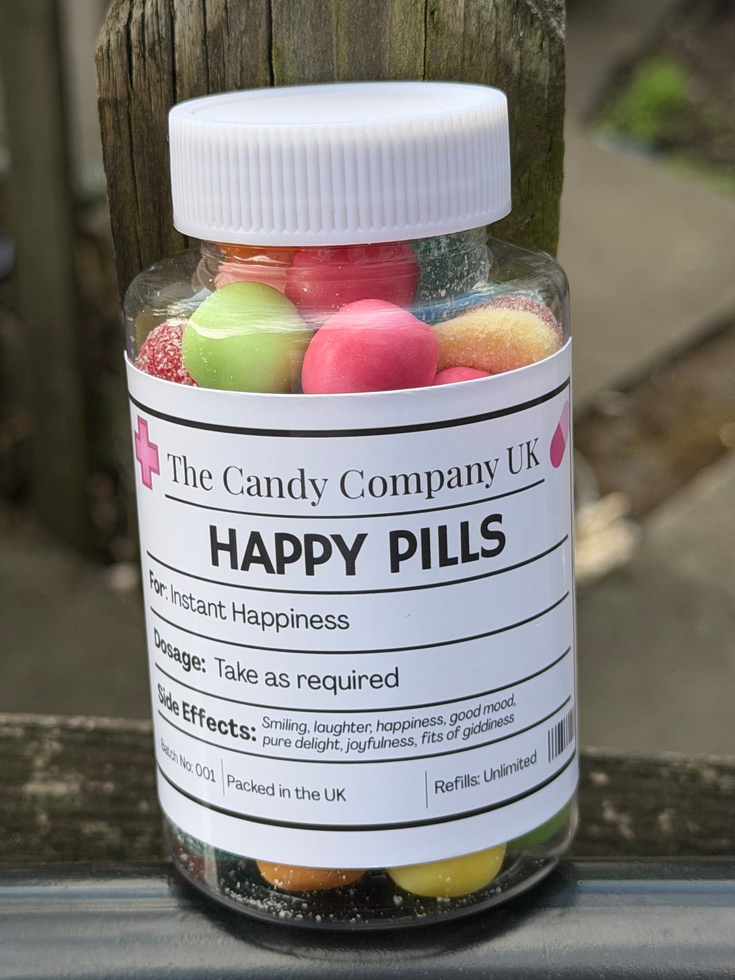 Happy Pills Bottle